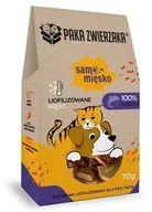 Przysmaki dla kotów - Paka Zwierzaka Samo Mięsko tuńczyk przysmak 70g - miniaturka - grafika 1