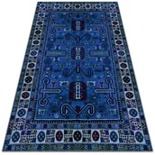 Dywany zewnętrzne - Nowoczesny dywan na balkon wzór Wschodni styl 120x180 cm - miniaturka - grafika 1