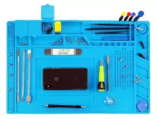 Duża Mata Serwisowa Silikonowa Do Lutowania Krzymark - Pozostałe wyposażenie warsztatu - miniaturka - grafika 1