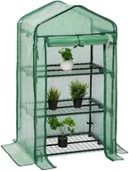 Szklarnie ogrodowe - Mini Szklarnia Regał Balkonowy Foliowy 3 Półki Xl - miniaturka - grafika 1
