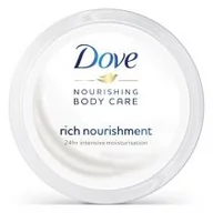 Balsamy i kremy do ciała - Dove Nourishing Body Care Rich Nourishment intensywnie nawilżający krem do ciała 75ml 58422-uniw - miniaturka - grafika 1
