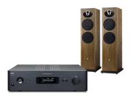 Zestawy stereo - NAD C 399 (czarny) + Majik 140 (orzech) - miniaturka - grafika 1