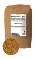 Bakalie - Siemię lniane grys 5kg - miniaturka - grafika 1