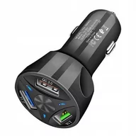 Ładowarki samochodowe - ŁADOWARKA SAMOCHODOWA QC3.0 USB SAMSUNG/XIAOMI BL - miniaturka - grafika 1