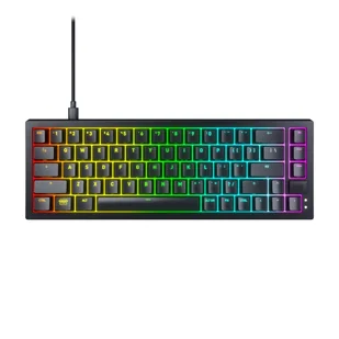 CHERRY K5V2 Compact Gaming USB QWERTY Czarny CX-K5V2-RGB-CPT-BLACK-R-US - Klawiatury - miniaturka - grafika 1
