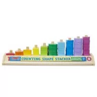 Sortery dla dzieci - Drewniany sorter kształtów i liczb Melissa & Doug - miniaturka - grafika 1