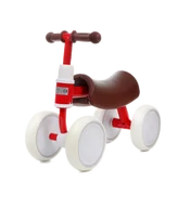 Rowerki biegowe - Czerwony rowerek biegowy jeździk na roczek skandi-08 - miniaturka - grafika 1
