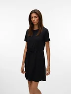 Sukienki - Vero Moda Sukienka w kolorze czarnym - miniaturka - grafika 1