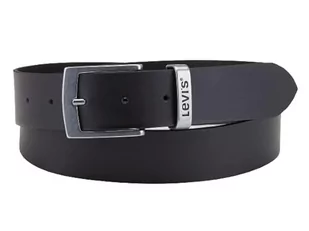 Levi's Pasek Hebron unisex, czarny (Regular Black), 90 - Paski - miniaturka - grafika 1