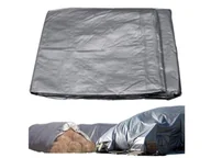 Folie budowlane - Plandeka plandeki pe srebrna wzmacniana 2x3 130g - miniaturka - grafika 1
