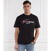 Koszulki męskie - Tommy Jeans T-shirt | Regular Fit - miniaturka - grafika 1