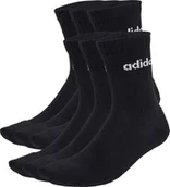 Skarpety termoaktywne - Skarpety adidas Linear Crew Socks Cushioned 6 Pair Pack czarne JL6094 43-45 - miniaturka - grafika 1