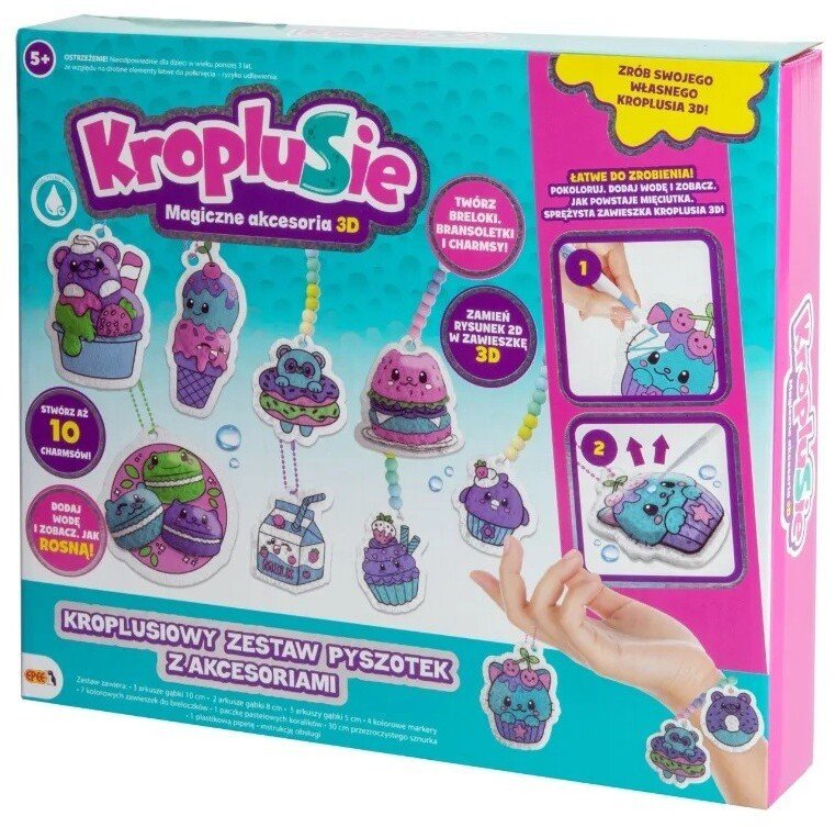 Kroplusie. Kroplusiowy zestaw pyszotek z akcesoriami