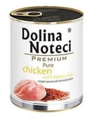 Mokra karma dla psów - Dolina Noteci Premium Pure Kurczak z ryżem 800g - miniaturka - grafika 1
