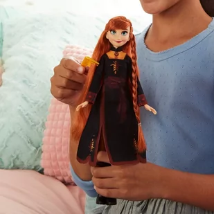 Hasbro Disney Frozen Kraina Lodu 2 Lalka Anna Do Czesania E7003 - Lalki dla dziewczynek - miniaturka - grafika 2