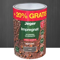 Farby i impregnaty do drewna - Impregnat do drewna dekoracyjny szary 5 l + 20% gratis Jeger - miniaturka - grafika 1