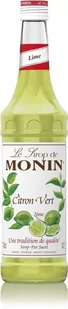 Monin Syrop LIME CITRON VERT 0,7 l zielona limonka 3052910056407 - Syropy i koncentraty owocowe - miniaturka - grafika 1