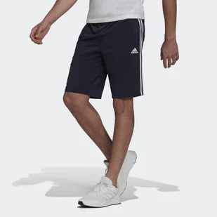 Spodenki rozgrzewające z 3 paskami adidas Essentials - Spodnie sportowe damskie - miniaturka - grafika 1