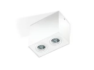 Azzardo ELOY 2 GM4204 WH LAMPA NATYNKOWA Biały / BIAŁA - Lampy sufitowe - miniaturka - grafika 1