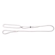 Smycze dla psów - Dingo Smycz Ringowa Z Linki 0,4 x 150 cm Biała - miniaturka - grafika 1