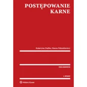 Prawo - Dudka Katarzyna, Paluszkiewicz Hanna Postępowanie karne - mamy na stanie, wyślemy natychmiast - miniaturka - grafika 1