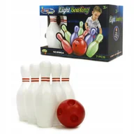 Zabawki i gry sportowe - Kręgle świecące led dla dziecka gra zręcznościowa - miniaturka - grafika 1