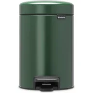 Kosze na śmieci - Brabantia Kosz pedałowy 3L NewIcon zielony Pink 304002 304002 - miniaturka - grafika 1
