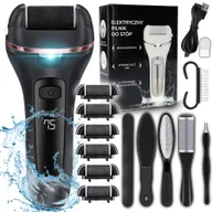 Pielęgnacja stóp - TEMU Pilnik Do Stóp Retoo VitalCare, Frezarka Do Pięt, Pilnik Bezprzewodowy, Wymienne Rolki, 2 Prędkości, Cicha Praca, Wodoodporność, Zestaw - miniaturka - grafika 1