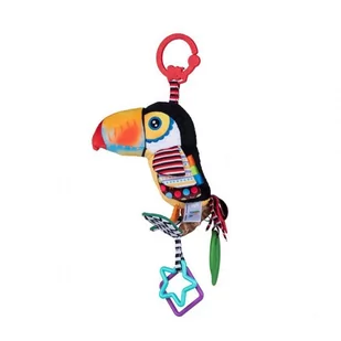 Zawieszka Sensoryczna Tukan Iwo Gryzaki Dzwonek Bali Bazoo - Zawieszki dla dzieci i niemowląt - miniaturka - grafika 1