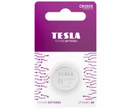 Baterie i akcesoria - Bateria litowa TESLA CR2025 B1 3,0V - miniaturka - grafika 1