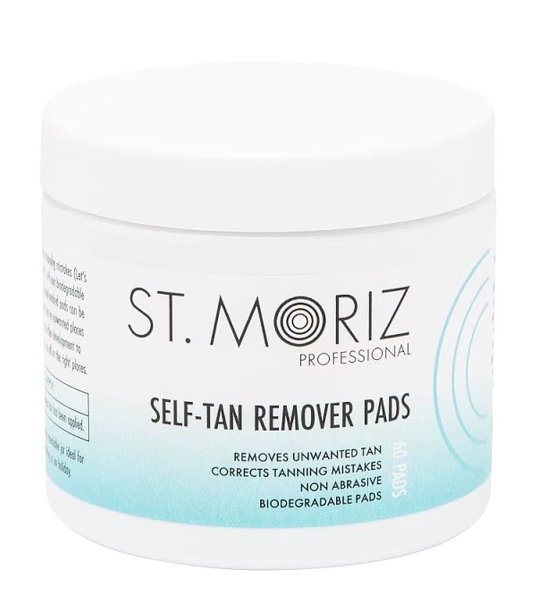 St. Moriz Professional Tan Remover Pads - płatki do usuwania opalenizny 60 szt.