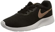 Trampki damskie - NIKE Damskie trampki Tanjun, czarny MTLC czerwony brąz prawie wolt biały, 9 UK - miniaturka - grafika 1