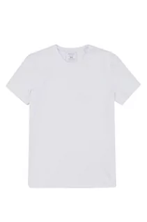 Koszulki męskie - DeFacto Męski T-shirt z dzianiny z dzianiny dla mężczyzn (biały, 3XL), biały, 3XL - grafika 1