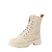 Kozaki damskie - Marco Tozzi Damskie 2-26216-43 modne kozaki, Cream Nappa, 42 EU, krem nappa, 42 EU - miniaturka - grafika 1