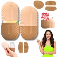 Masażery - LODOWY WAŁEK DO TWARZY MASAŻU CHŁODZĄCY ROLLER SILIKONOWY NATURALNY LIFTING - miniaturka - grafika 1