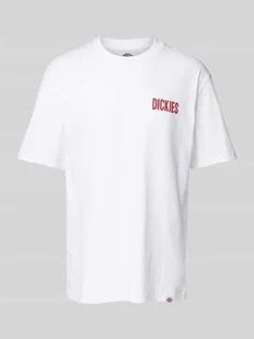 T-shirt z nadrukiem z logo model ‘SLACKS RALLY’ - Koszulki męskie - miniaturka - grafika 1