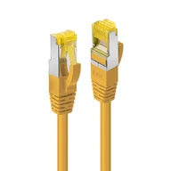 Patchcordy - Lindy 47660 kabel sieciowy Żółty 0,3 m Cat6a S/FTP (S-STP) - miniaturka - grafika 1