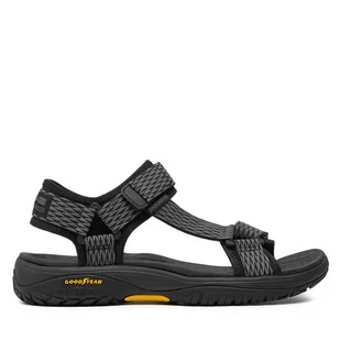 Sandały Skechers Lomell-Rip Tide 204351/BKGY Czarny - Sandały męskie - miniaturka - grafika 1