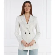 Marynarki i żakiety damskie - Marella Lniana marynarka MANAGER | Slim Fit - miniaturka - grafika 1