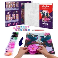 Zabawki kreatywne - Zestaw do modelowania i malowania 3d quotKolibry zakochanequot 3040 cm - zabawka - miniaturka - grafika 1