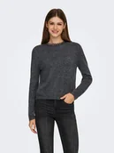 Swetry damskie - ONLY Sweter w kolorze antracytowym - miniaturka - grafika 1