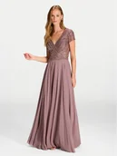 Sukienki - Hey Kyla Sukienka wieczorowa 5AJ002HK Różowy Regular Fit - miniaturka - grafika 1