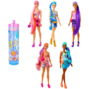 Lalki dla dziewczynek - Barbie - Barbie Color Reveal Lalka Seria Totalny Dżins - miniaturka - grafika 1