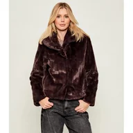 Płaszcze damskie - GUESS Futro NEW SOPHY - miniaturka - grafika 1