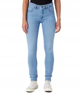 Spodnie damskie - Jeansy Wrangler Skinny W28KXR44U The Clouds 29/32 - miniaturka - grafika 1