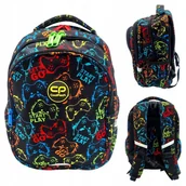 Plecaki szkolne i tornistry - COOLPACK JERRY PLECAK SZKOLNY MŁODZIEŻOWY TRZYKOMOROWY POJEMNY DUŻY X-PLAY - miniaturka - grafika 1