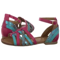 Sandały damskie - Sandały Różowe/Niebieskie 06974-39/00-1 (MA1401-a) Maciejka - miniaturka - grafika 1