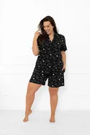 Piżamy damskie - Piżama damska krótki rękaw, krótkie spodnie Bonnie - Italian Fashion - miniaturka - grafika 1