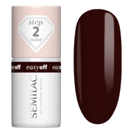 Lakiery hybrydowe - Semilac Lakier do paznokci Easy Off, L20 Marrom Choco - miniaturka - grafika 1