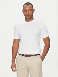 BOSS T-Shirt H-Tessler 17 50523931 Biały Slim Fit - Koszulki męskie - miniaturka - grafika 1